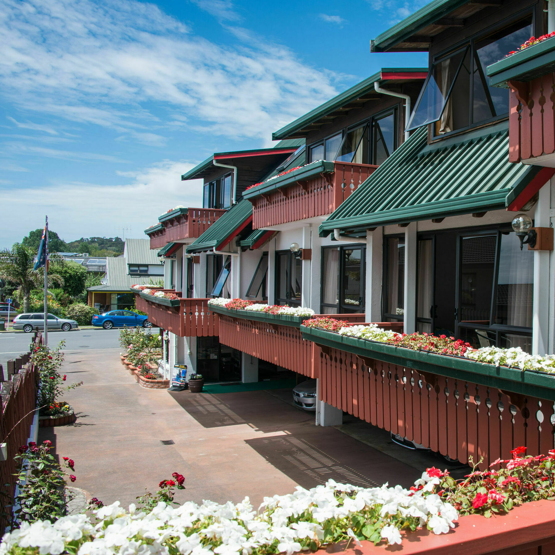 Swiss Chalet Lodge Motel Paihia Exterior foto
