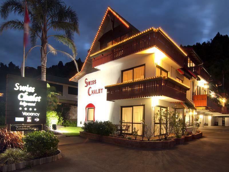 Swiss Chalet Lodge Motel Paihia Exterior foto